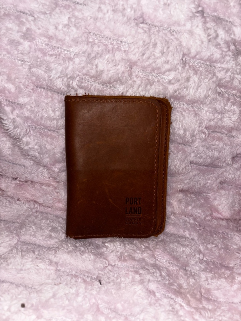 Portland Leather Honey Passport